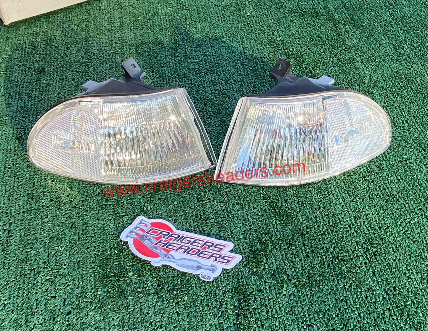 1992-1995 Honda Civic 4 Door Sedan Clear Corner Lights