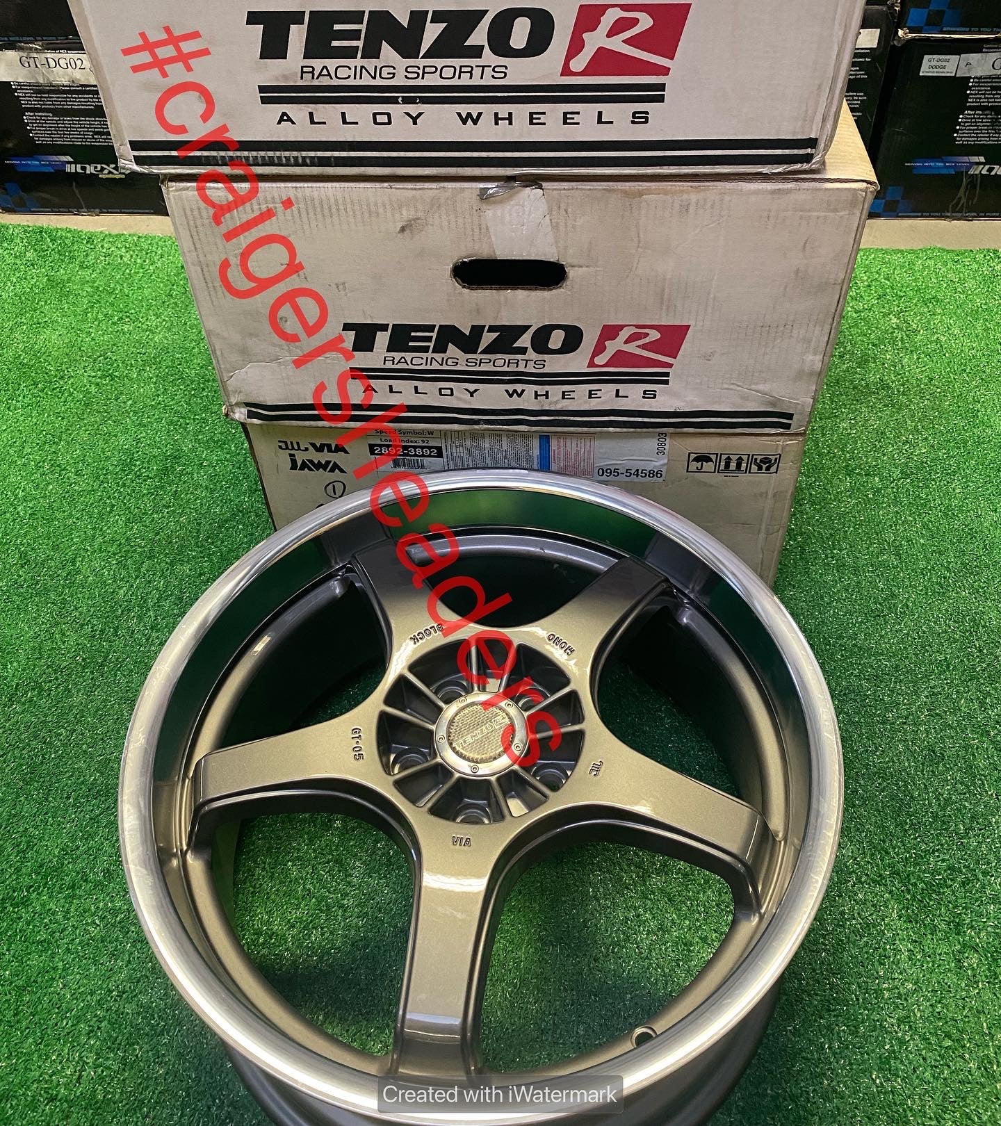 Tenzo-R GT-05 wheelset - 5x114 - 19x8.5"