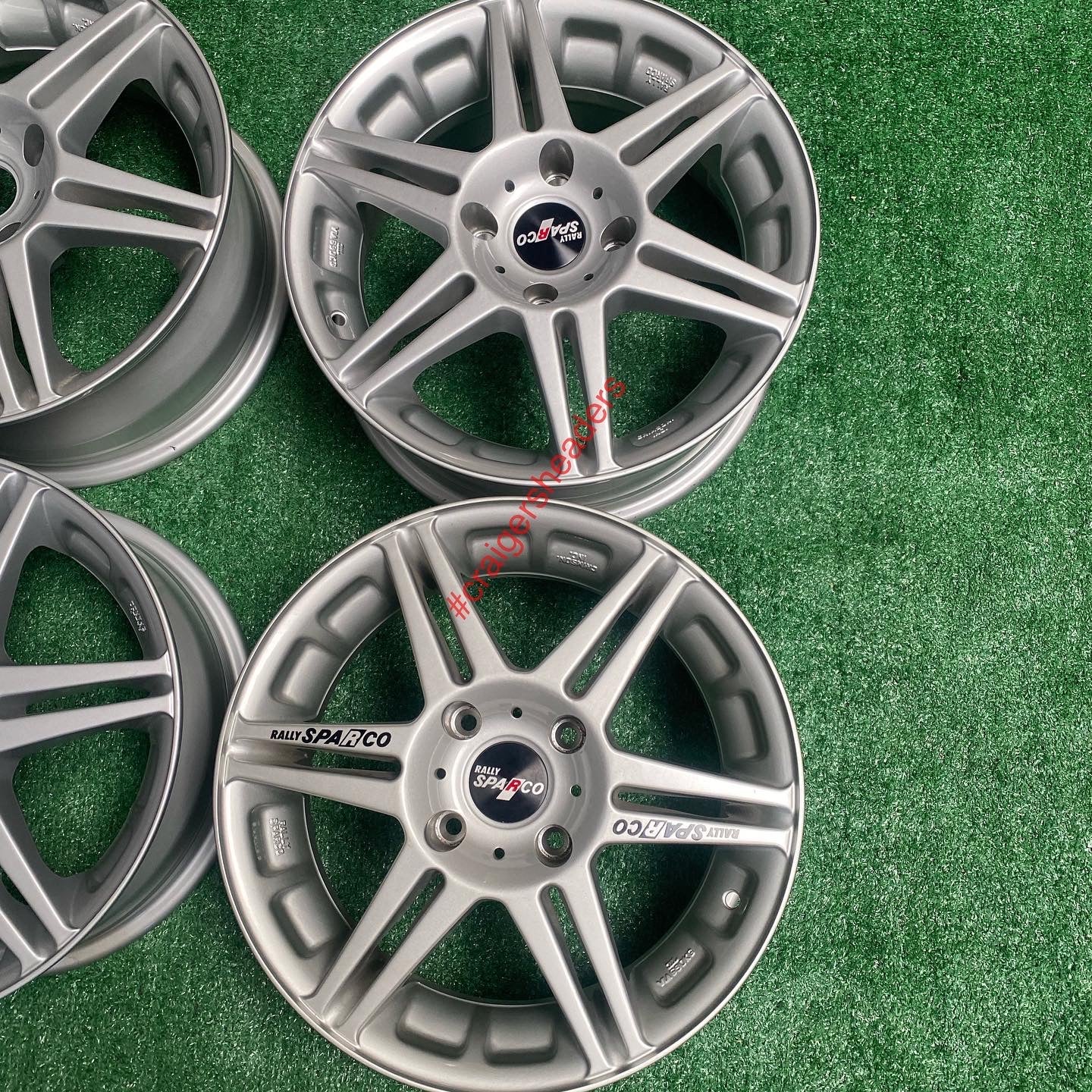 Rally Sparco wheelset - 4x114 - 16x7"
