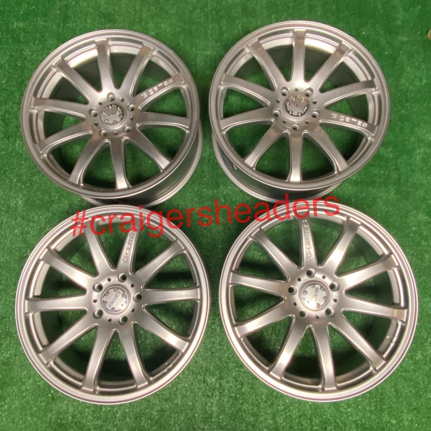 Rays G-Games 77s wheelset - 18x7.5” - 5x114