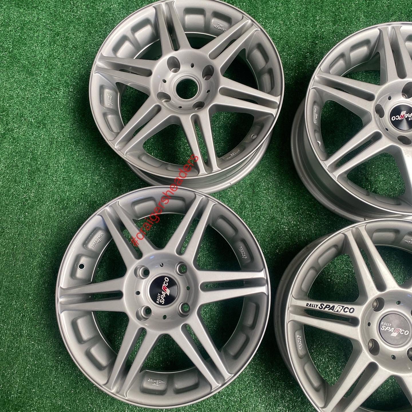 Rally Sparco wheelset - 4x114 - 16x7"