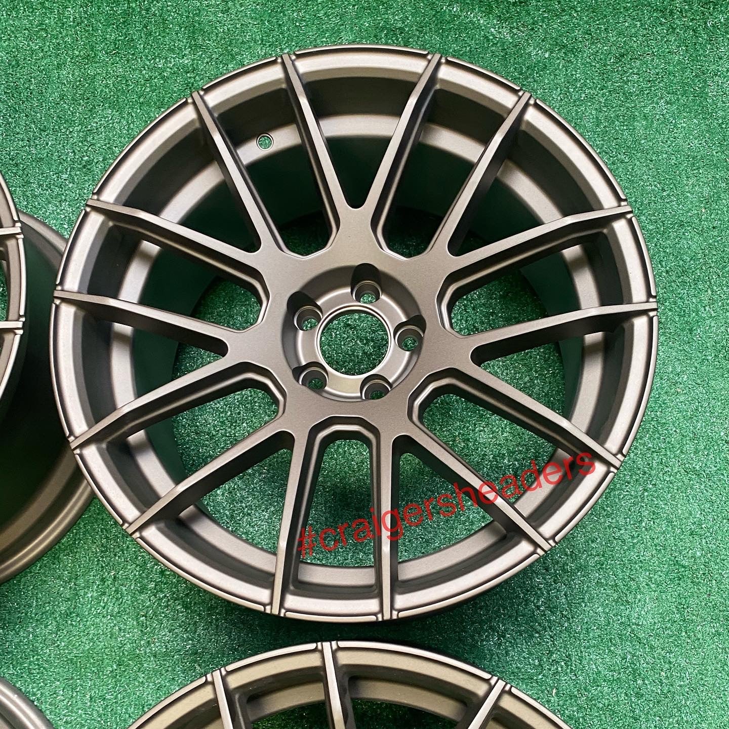 Avid SL01 Super Matte Bronze wheelset - 5x100 - 18x9.5