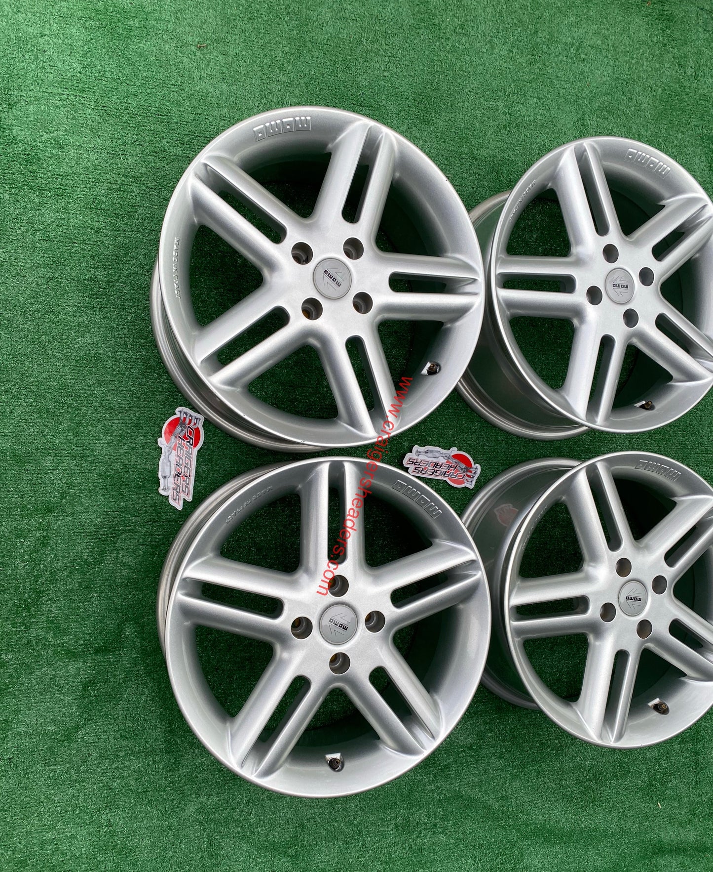 Momo Arrow wheelset - 4x100 - 16x7"