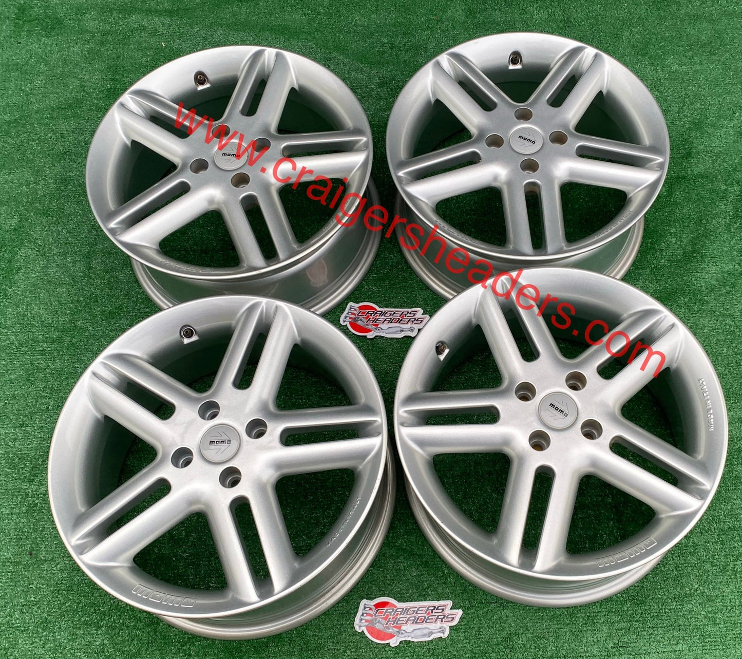 Momo Arrow wheelset - 4x100 - 16x7"