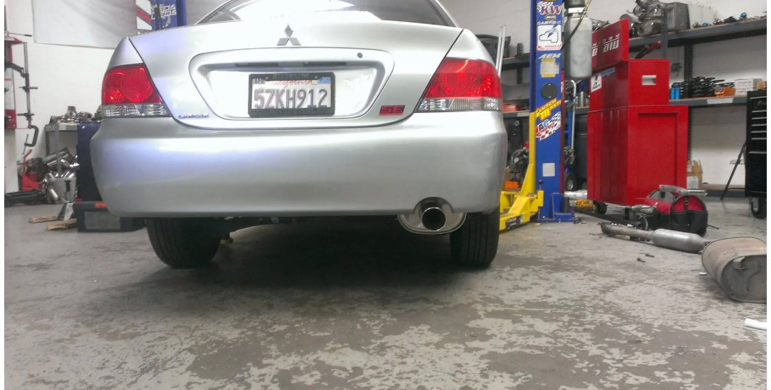 Megan Racing Cat Back Exhaust | 2002-2006 Mitsubishi Lancer (MR-CBS-ML02)