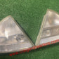 1997-1998 Mitsubishi Mirage Rear Clear Tail Light Assemblies