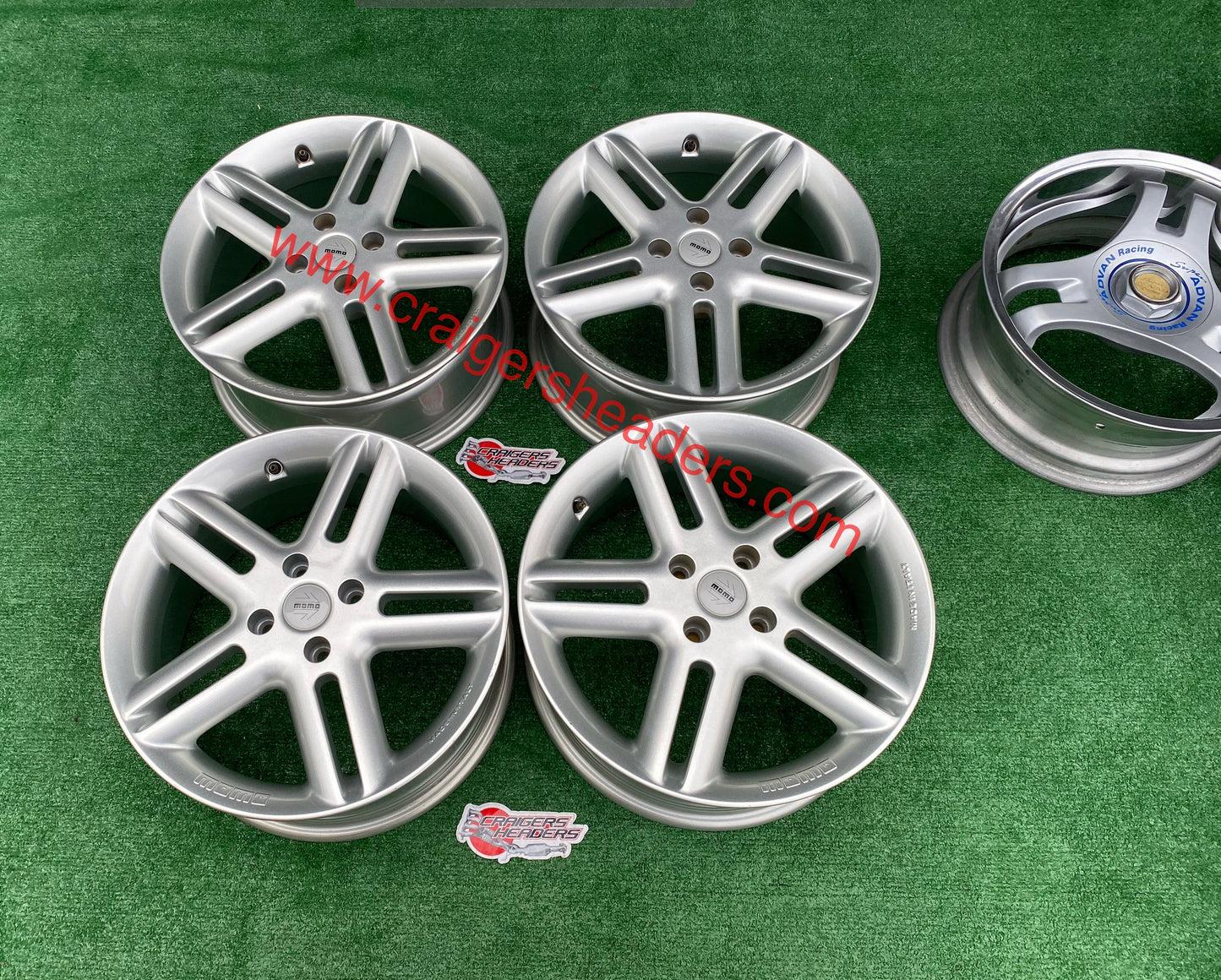 Momo Arrow wheelset - 4x100 - 16x7"