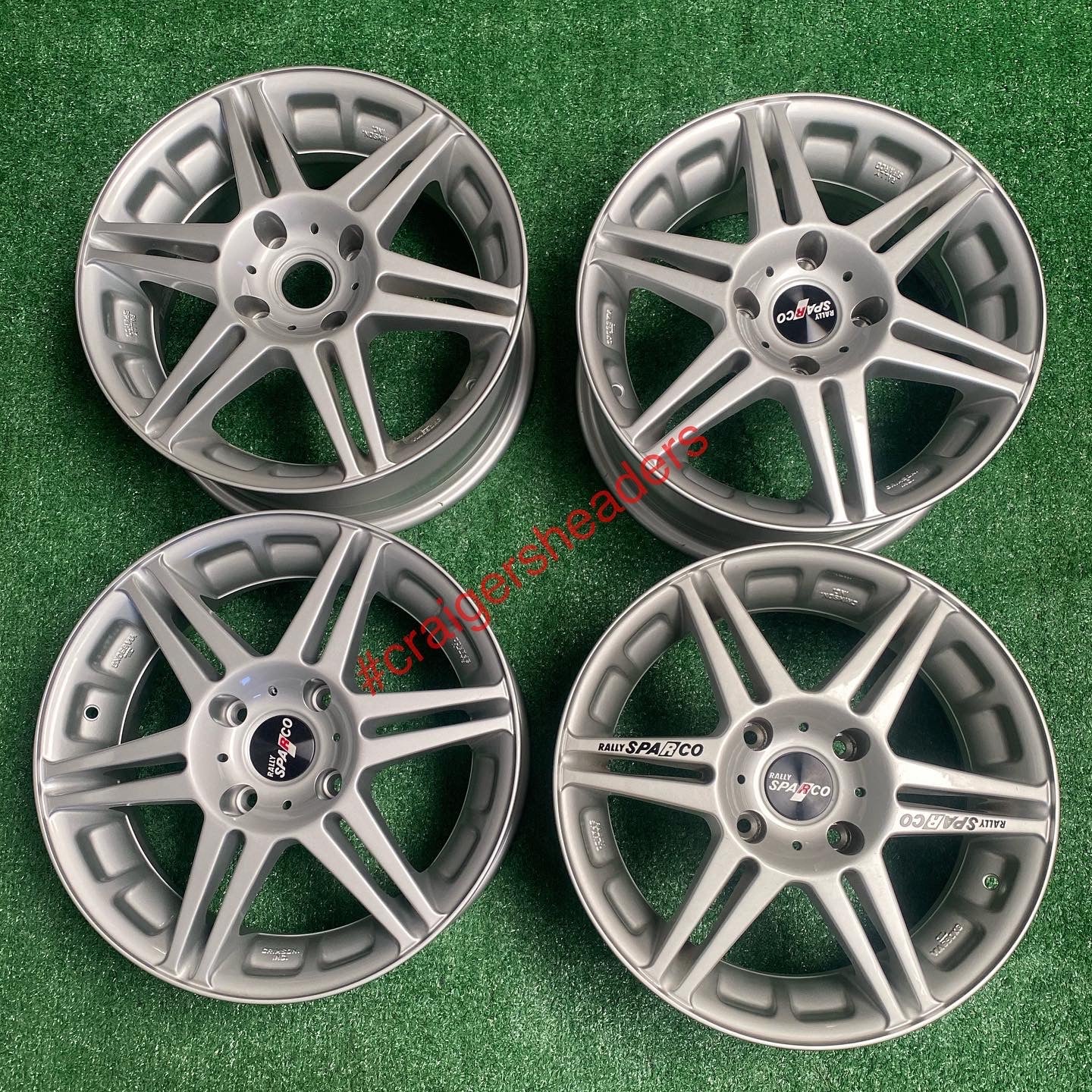 Rally Sparco wheelset - 4x114 - 16x7"